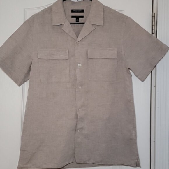 Banana Republic Linen Butoon Down Size M - Picture 1 of 8